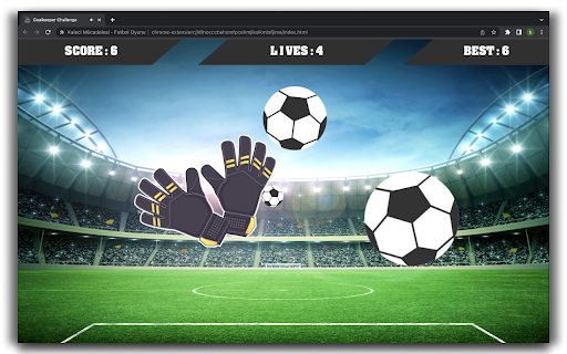 Goalkeeper Challenge - Soccer Game screenshot