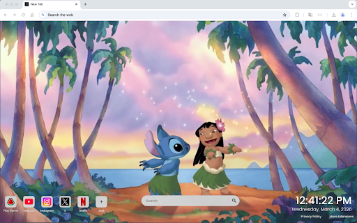 Lilo & Stitch Live Wallpaper screenshot