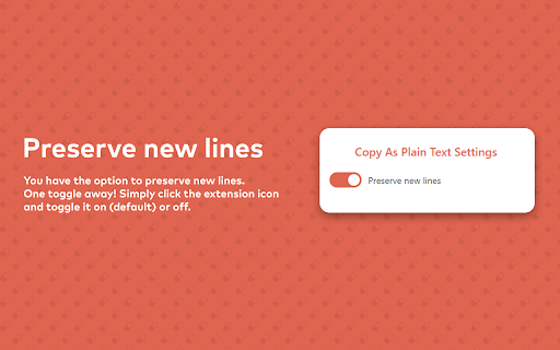 Copy As Plain Text screenshot
