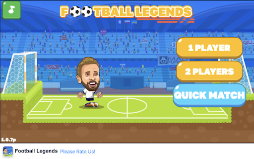 Football Legends Unblocked Game screenshot