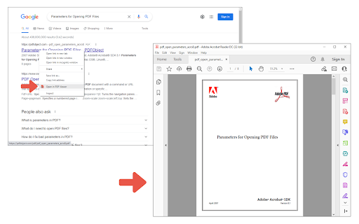 Open in PDF Viewer screenshot
