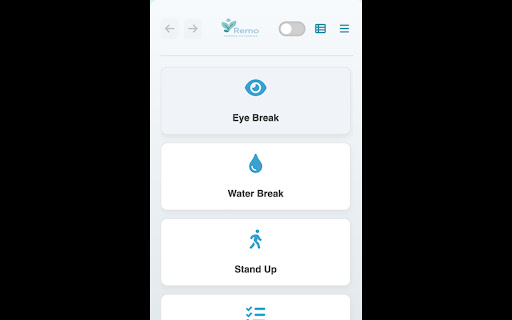 Remo - Reminder Extension screenshot