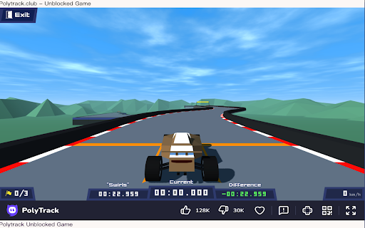 Polytrack Unblocked Game screenshot