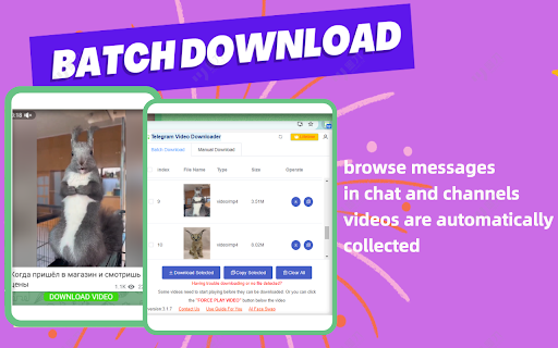 Telegram Video Downloader - TG Downloader screenshot