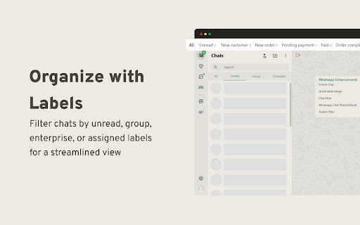 Whatsapp Workspace screenshot