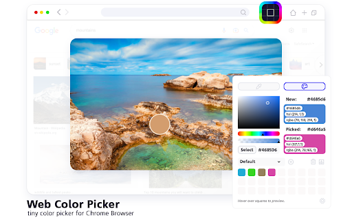 Web Color Picker - online color grabber screenshot