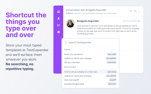 TextExpander: Keyboard Shortcuts & Templates screenshot