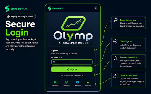 Olymp AI Scalper Robot screenshot