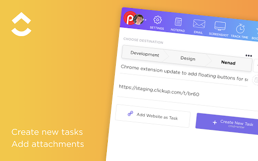 ClickUp: Tasks, Screenshots, Email, Time screenshot