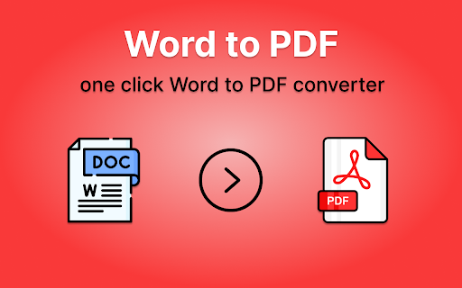 Word to PDF screenshot