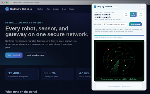 Map My Network screenshot