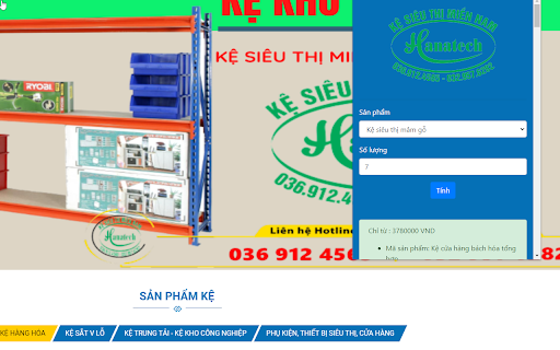 Siêu thị miền Nam Hanatech screenshot