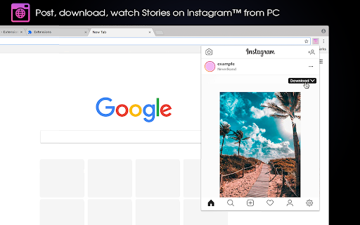 Web Client screenshot