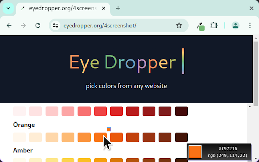 Eye Dropper screenshot