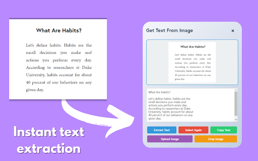 ImageXtract - Copy Text from Image screenshot