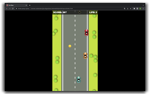 Car Race Game - HTML5 Game screenshot