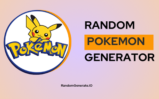 Random Pokemon Generator screenshot