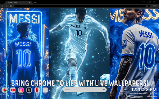 Messi Live Wallpaper screenshot