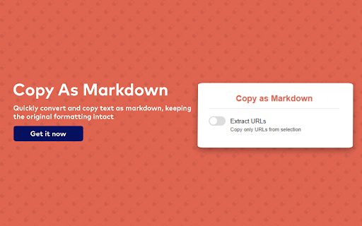 Copy as Markdown screenshot