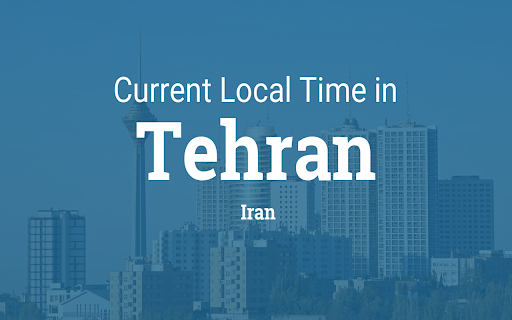 Iran Local Time screenshot