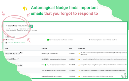 Automagical Nudge screenshot