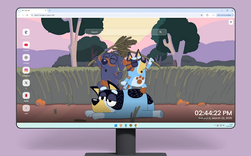 Bluey Wallpaper screenshot