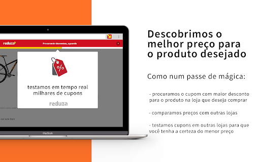 Reduza: Testador de cupons para suas compras screenshot