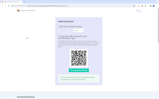 Friction by Goal Board screenshot