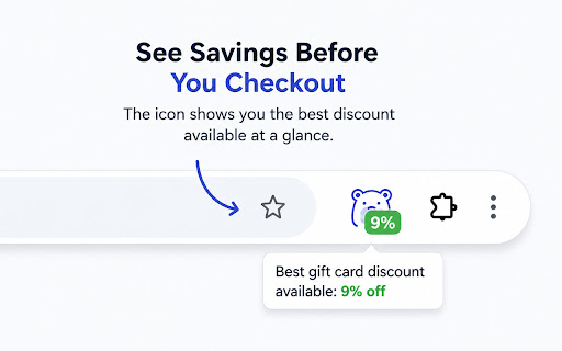 CardBear: Compare Discounted Gift Cards screenshot