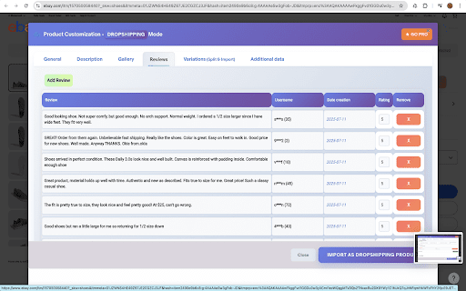Sharkdropship dropshipping for eBay & woocommerce screenshot