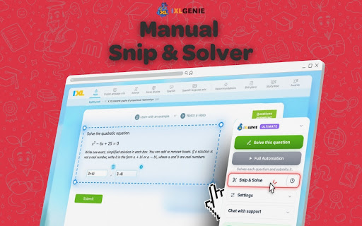 IXL Answers | IXL Genie | Auto Solver & Answer Bot screenshot