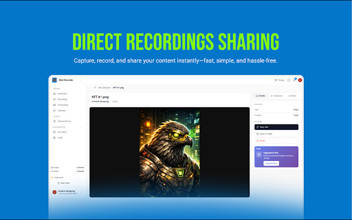 Next Recorder – Screen Recorder for Chrome (HD, No Watermark) screenshot