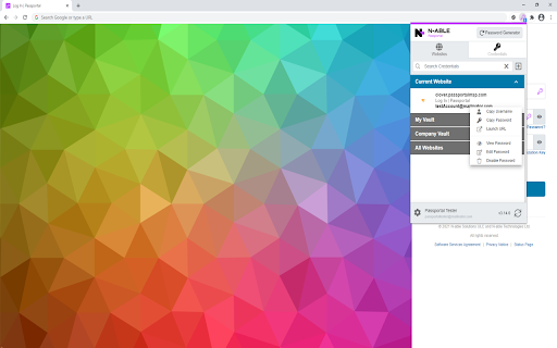 N-able Passportal screenshot