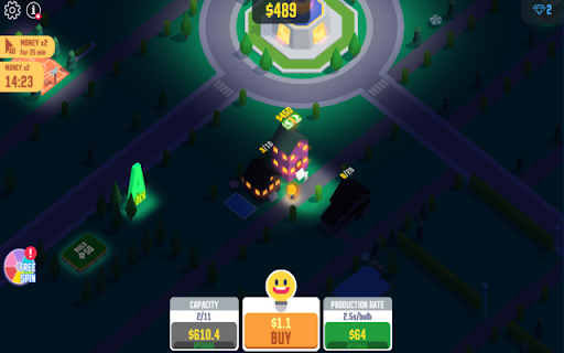 Idle Light City - City Management Simulation Game screenshot