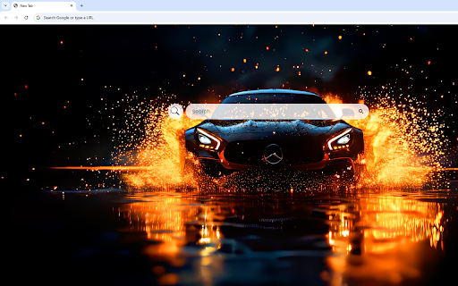 Mercedes Sparks in Motion Live Wallpaper screenshot