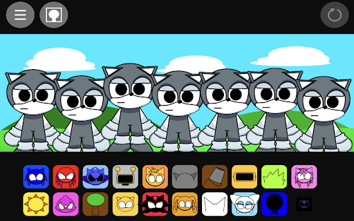 Sprunki Sonic screenshot