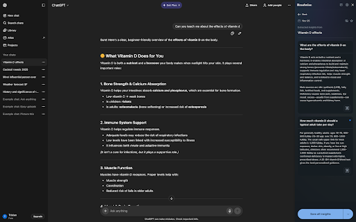 ChatGPT Copilot by Readwise screenshot