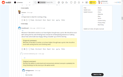Unedit and Undelete for Reddit screenshot