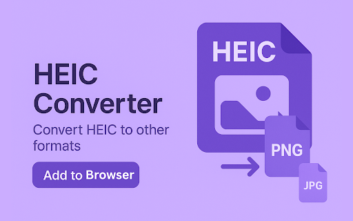 HEIC to PNG Converter - Image Format Converter screenshot