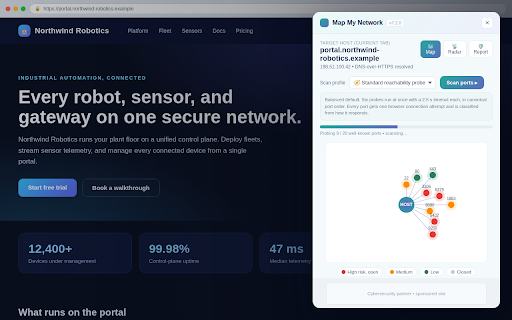 Map My Network screenshot