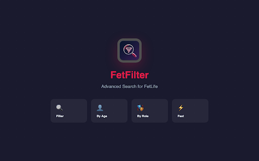 FetFilter – Advanced Search for FetLife screenshot