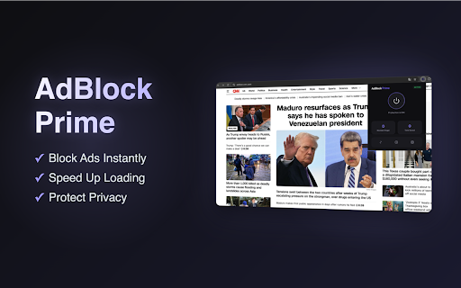 AdBlock Prime screenshot