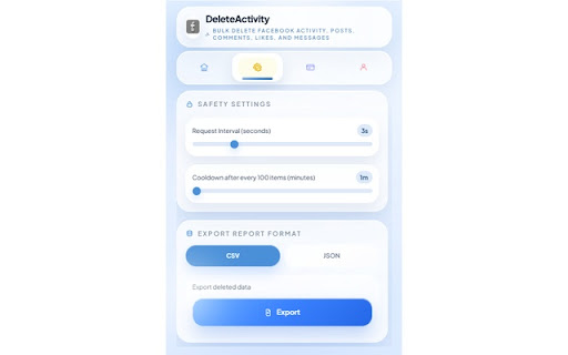 DeleteActivity screenshot