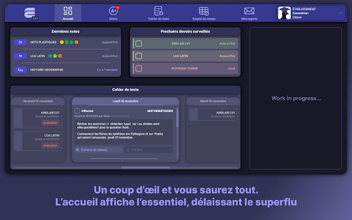 Ecole Directe Plus Unblock screenshot