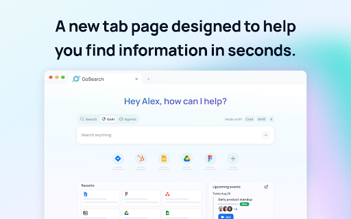 GoSearch screenshot