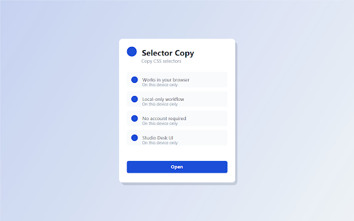 Selector Copy screenshot