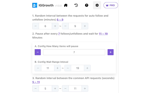 IG Growth - Best Organic Growth & Auto Follow Tool for IG screenshot
