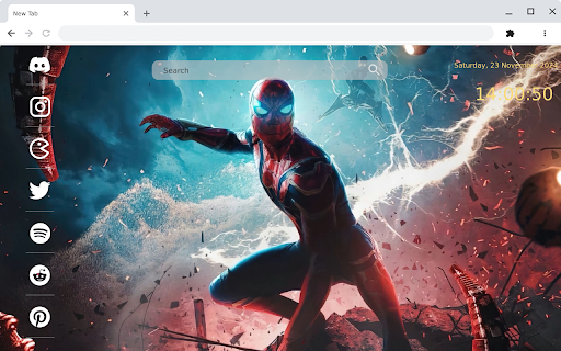 Spider-Man: No Way Home Action-Packed Live Wallpaper for Chrome! screenshot