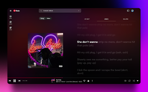 Better Lyrics (Lyrics for Youtube Music) screenshot