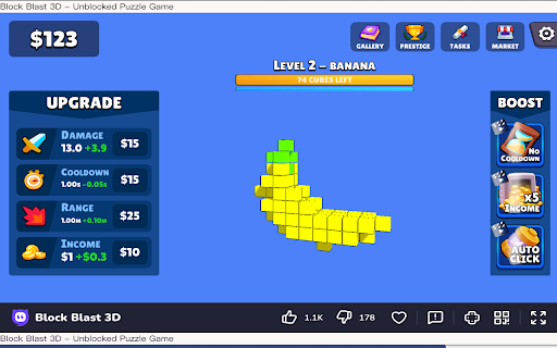 Block Blast 3D - Unblocked Puzzle Game screenshot
